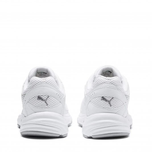 Axis Round Toe White/Feather Gray