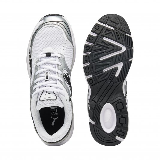 Axis Running White/Black/Silvery