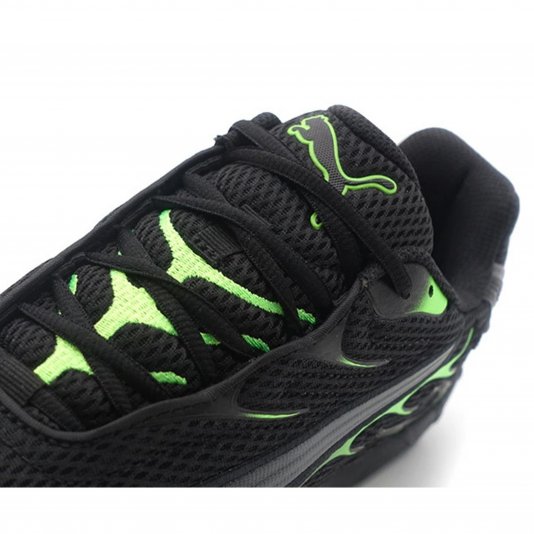 Inhale Black/Green Glare