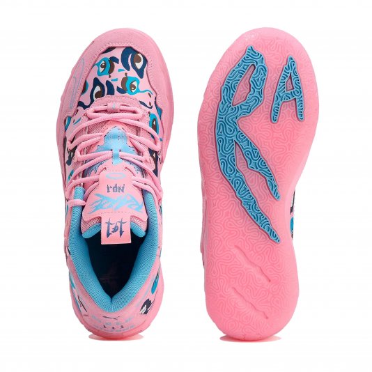 MB.03 LaMelo Ball Pink Lilac/Team/Light/Blue