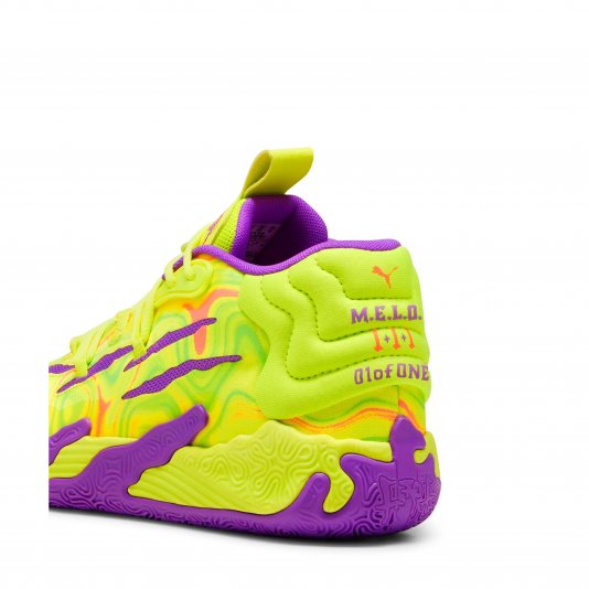 MB.03 LaMelo Ball Safety Yellow/Purple/Glimmer