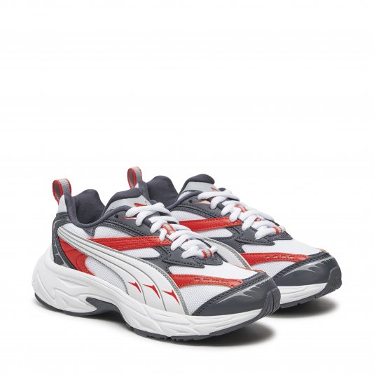 Morphic Techie Jr Puma White/Redmazing