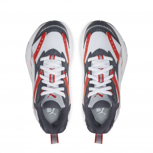 Morphic Techie Jr Puma White/Redmazing