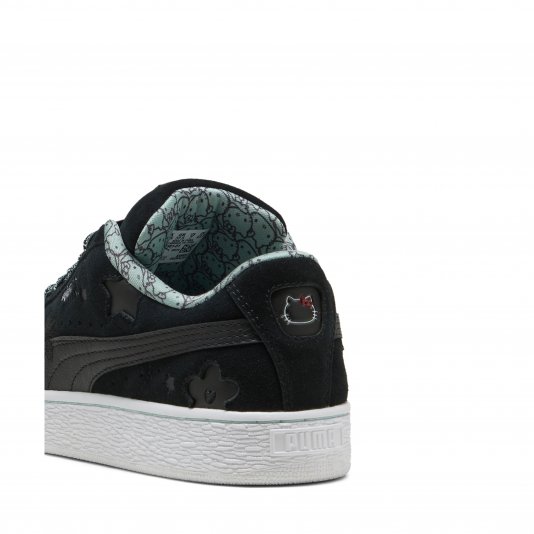 Suede XL X Hello Kitty Black/Light Moss