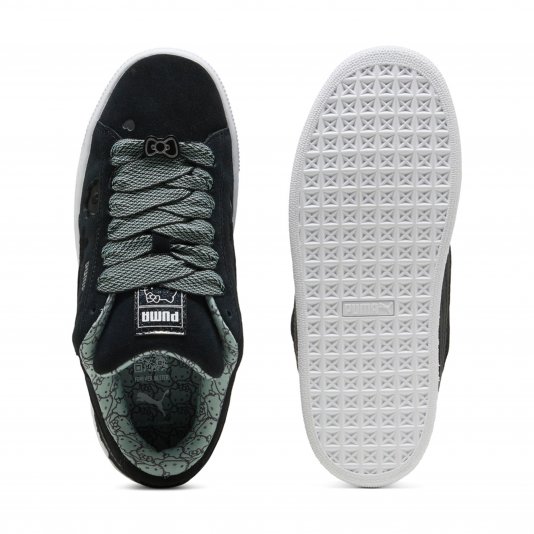 Suede XL X Hello Kitty Black/Light Moss