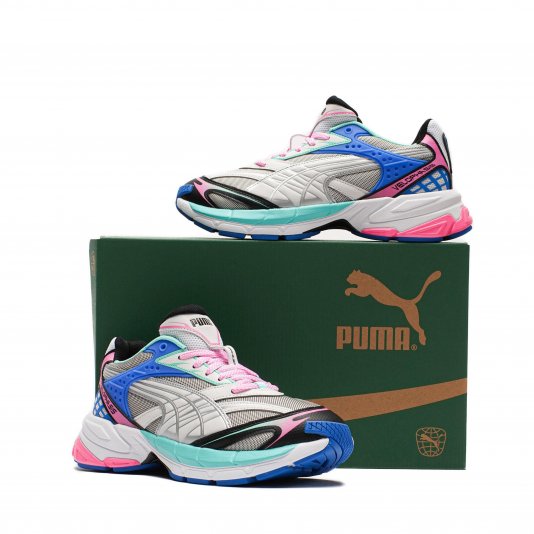 Velophasis Always On Feather Gray/Poison Pink