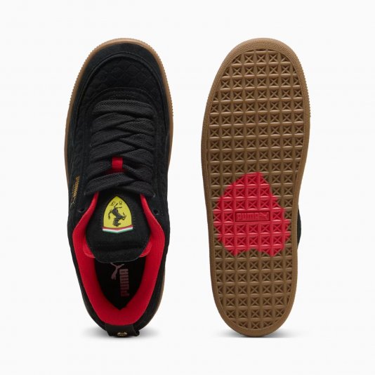 Suede XL X Scuderia Ferrari Black/Rosso Corsa