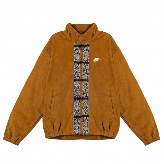 [ CUSTOM ] Club Corduroy Harrington Hand-Patchwork Light British Tan/White