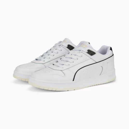 Rebound Game Puma White/Puma Black/Puma Team Gold