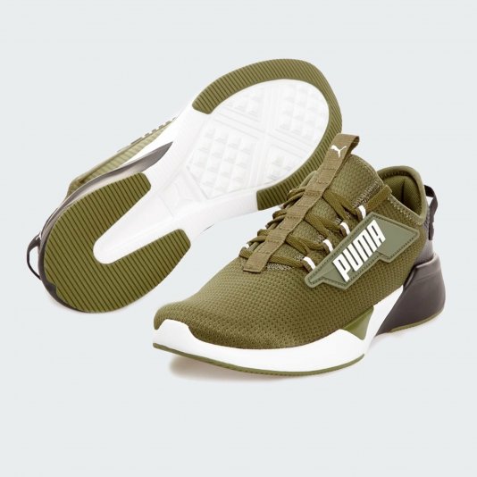Retaliate 2 Dark Green Moss/Puma Black