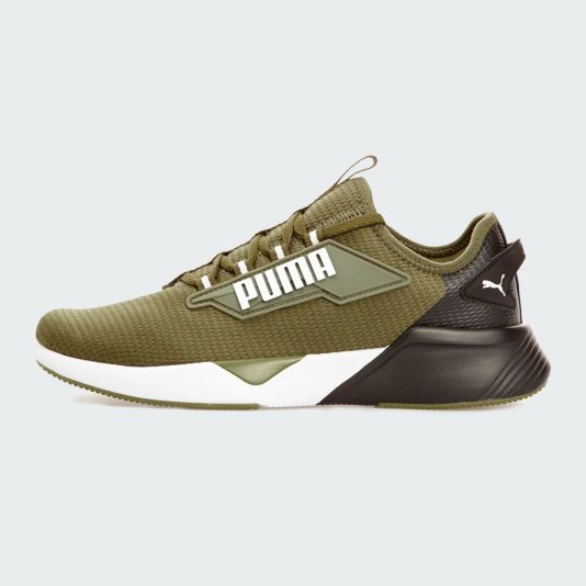 Retaliate 2 Dark Green Moss/Puma Black