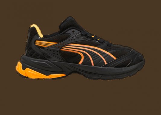 Scuderia Ferrari Velophasis Neon Puma Black/Shadow Gray