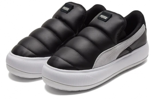 Suede Mayu Slip-On Puma Black/Puma White/Harbor Mist