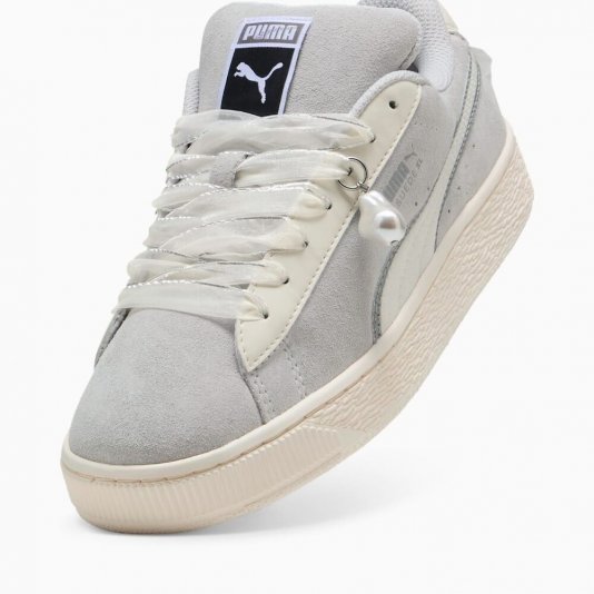 Suede XL Glam Athletics Feather Grey/Warm White