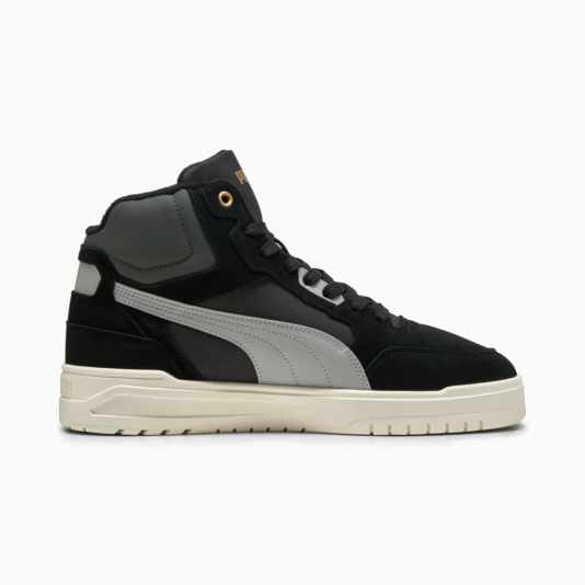 Shuffle Downtown MID Winterized Puma Black/Gray Echo/Gold