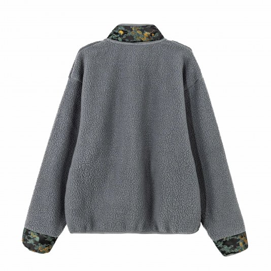 [ CUSTOM ] Club Fleece Winterized Hand-Patchwork Iron Grey