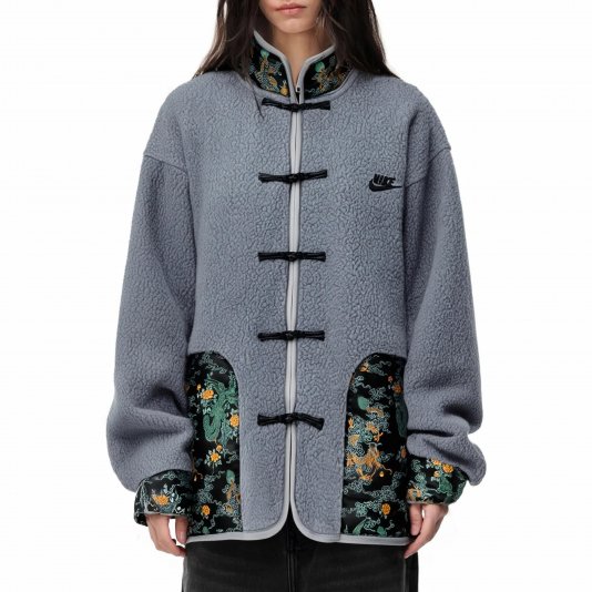 [ CUSTOM ] Club Fleece Winterized Hand-Patchwork Iron Grey