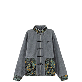 [ CUSTOM ] Club Fleece Winterized Hand-Patchwork Iron Grey