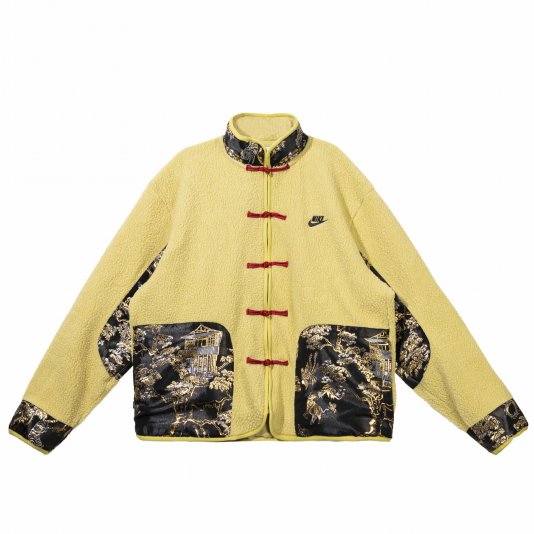 [ CUSTOM ] Club Fleece+ Sherpa Winterized Hand-Patchwork Buff Gold Black