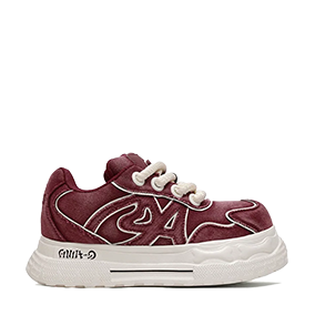 Retro Rope Washed Wine Red