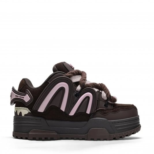 Rope Puff Black Forest Brown Cake Powder