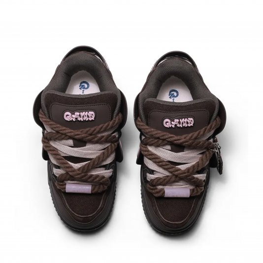 Rope Puff Black Forest Brown Cake Powder