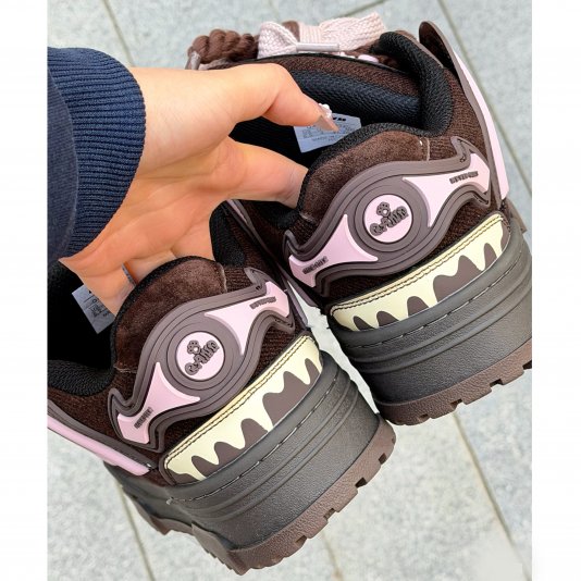 Rope Puff Black Forest Brown Cake Powder