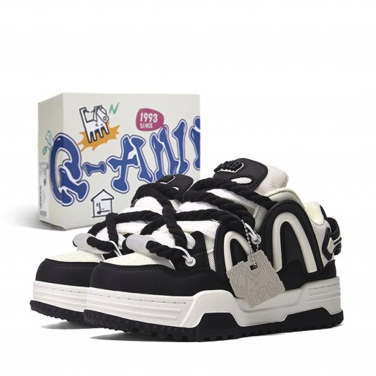 Rope Puff Black/White