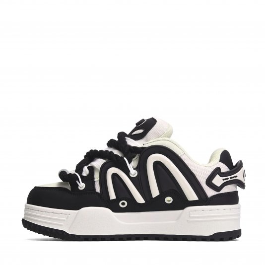 Rope Puff Black/White