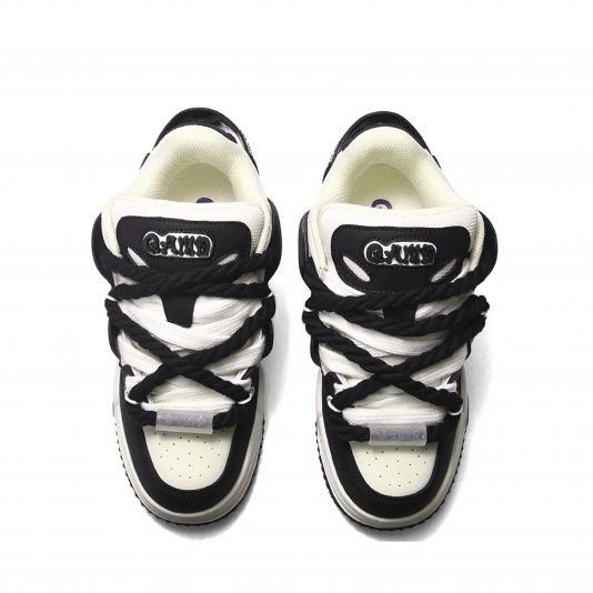 Rope Puff Black/White