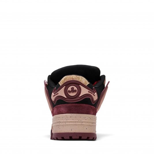 Rope Puff Bordeaux Red/Black