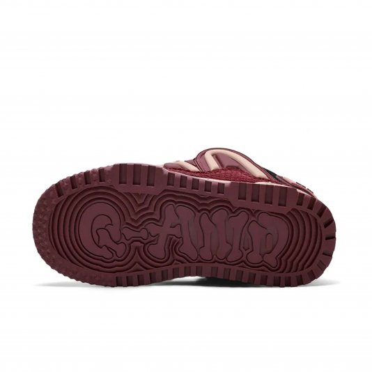 Rope Puff Bordeaux Red/Black