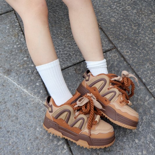 Rope Puff Caramel Pudding