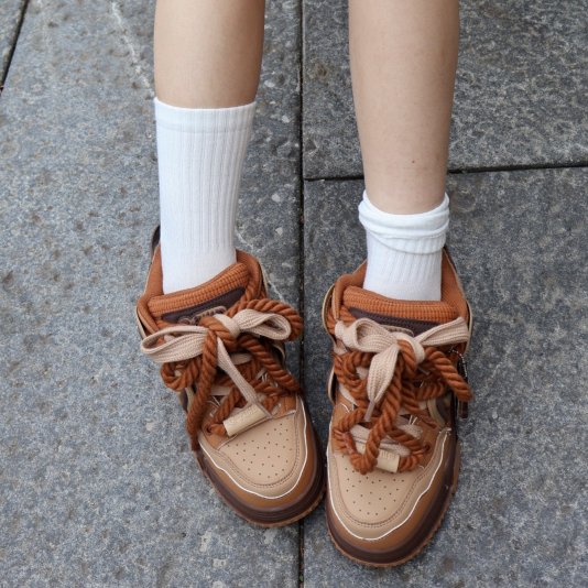 Rope Puff Caramel Pudding