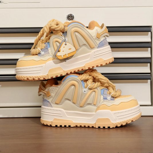 Rope Puff Cheese Yellow