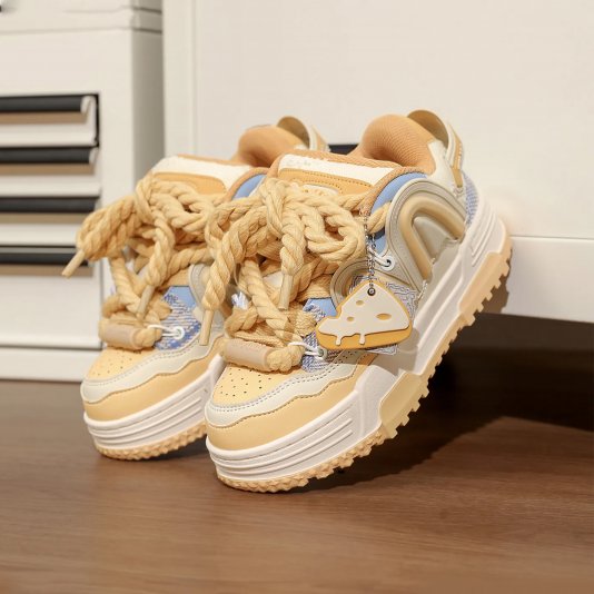 Rope Puff Cheese Yellow