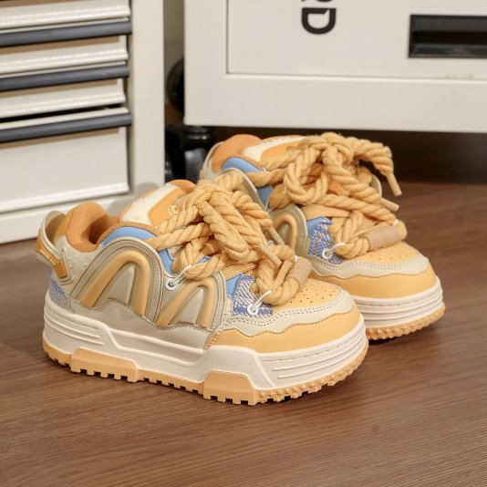 Rope Puff Cheese Yellow