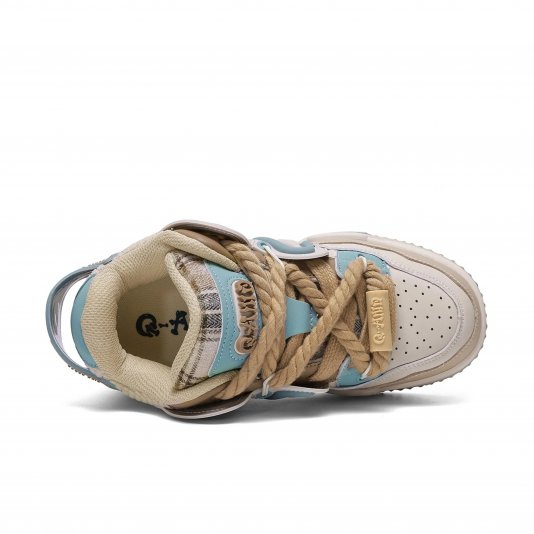 Rope Puff Coffee Brown/Green