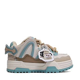 Rope Puff Coffee Brown/Green