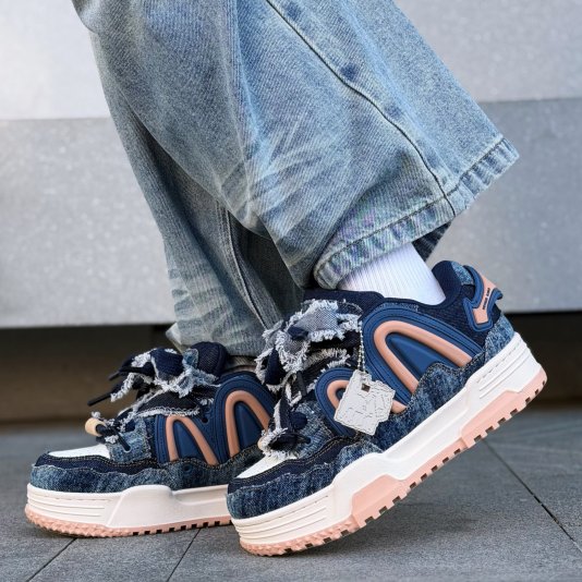 Rope Puff Denim Blue