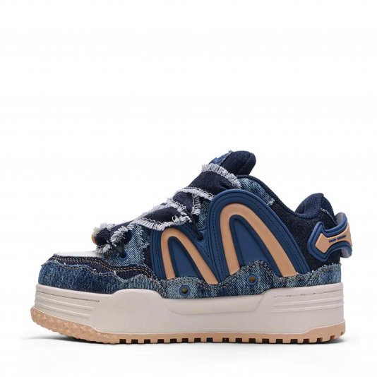 Rope Puff Denim Blue