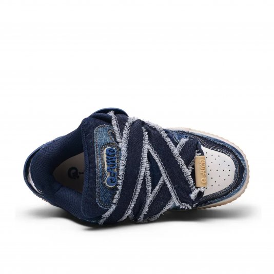 Rope Puff Denim Blue