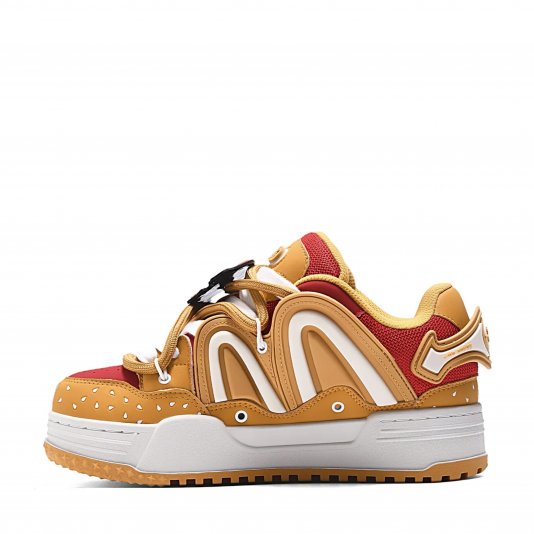 Rope Puff Hamburger Orange/French Fries Yellow