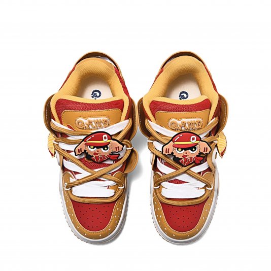 Rope Puff Hamburger Orange/French Fries Yellow