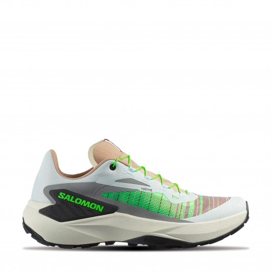 Genesis M White/Oxford Tan/Green Gecko