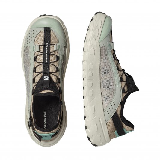 Solamphibian M Desert Tan/Wrought Iron/Clearly Aqua