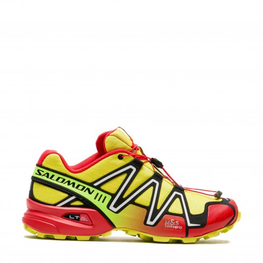 Speedcross 3 Sulphur Spring/High Risk Red/Black