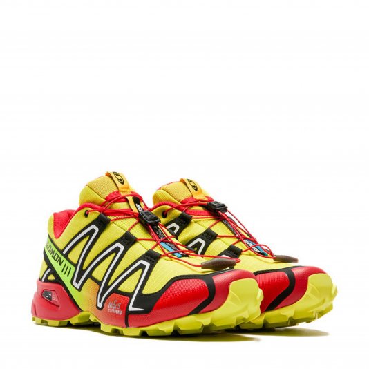 Speedcross 3 Sulphur Spring/High Risk Red/Black