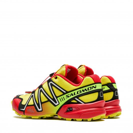 Speedcross 3 Sulphur Spring/High Risk Red/Black