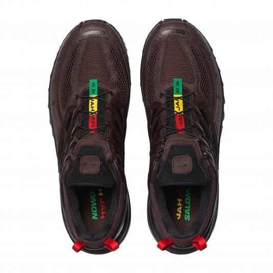 ACS Pro Black/Chocolate Plum/High Risk Red